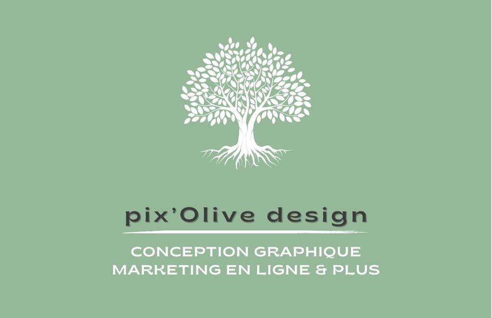 visitekaartje pix'Olive design